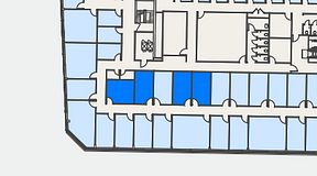 
							Planritning för Regus Mariestad, 4 privata rum, 51 m²