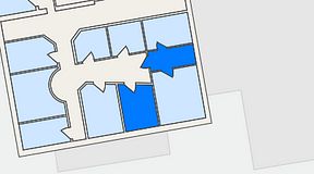 
							Planritning för Växthuset Vasatorpsvägen, 2 privata rum, 20 m²