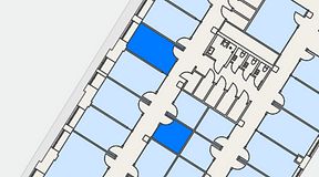 
							Planritning för Convendum Sundbyberg, 2 privata rum, 23 m²