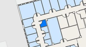 
							Planritning för Regus Lidingö, 1 privata rum, 4 m²