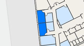 
							Planritning för Regus Rotsunda, 2 privata rum, 27 m²