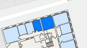 
							Planritning för Regus Östra Hamngatan, 2 privata rum, 30 m²
