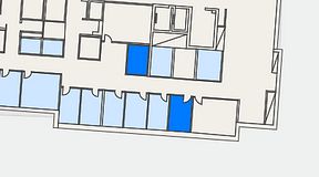 
							Planritning för Mindpark Hyllie Eden, 2 privata rum, 17 m²