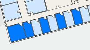 
							Planritning för Regus Lidingö, 5 privata rum, 60 m²