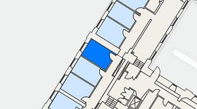 
							Planritning för iOffice Sjöbefälsskolan, 1 privata rum, 14 m²