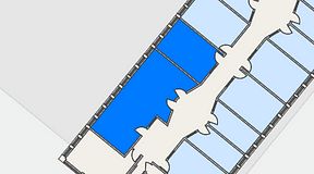 
							Planritning för Regus Almedal, 2 privata rum, 66 m²