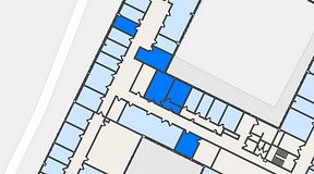 
							Planritning för Quick Office Älvsjö, 4 privata rum, 82 m²