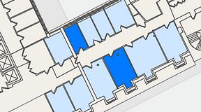 
							Planritning för 7A Posthuset, Vasagatan 28, 2 privata rum, 31 m²