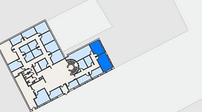 
							Planritning för Regus Kalmar, 2 privata rum, 34 m²