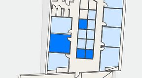 
							Planritning för Mindpark Hyllie Eden, 4 privata rum, 35 m²