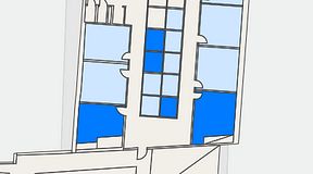 
							Planritning för Mindpark Hyllie Eden, 5 privata rum, 45 m²