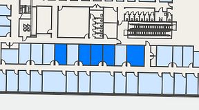 
							Planritning för Regus Mariestad, 5 privata rum, 71 m²
