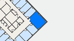 
							Planritning för FirstOffice Kanalvägen 17, 1 privata rum, 24 m²