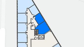 
							Planritning för A house Sickla, 2 privata rum, 59 m²