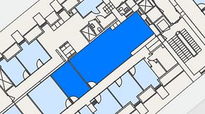 
							Planritning för Spaces Gamla Stan, 2 privata rum, 68 m²