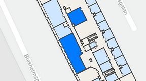 
							Planritning för The Works Västra Järnvägsgatan, 2 privata rum, 97 m²