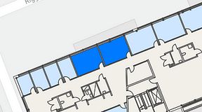
							Planritning för Workopolis, 2 privata rum, 32 m²
