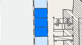 
							Planritning för FASTOFFICE Johanneslundsvägen 2, 3 privata rum, 43 m²
