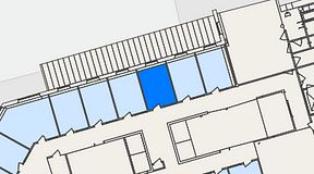 Planritning för Easy Office Spånga, 1 privata rum, 12 m²