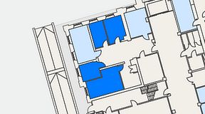 
							Planritning för High Court Börshuset, 4 privata rum, 51 m²