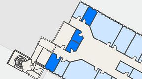 
							Planritning för Växthuset Stensjögatan, 4 privata rum, 30 m²