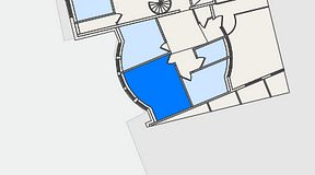 Planritning för FirstOffice Sävedalen, 1 privata rum, 23 m²