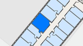 Planritning för Regus Almedal, 1 privata rum, 27 m²