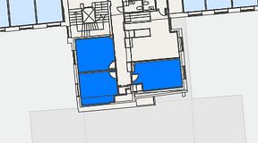 
							Planritning för Convendum Kungsgatan 9, 3 privata rum, 53 m²