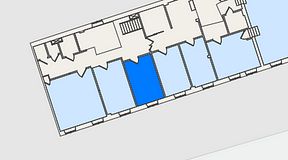 
							Planritning för Entreprenörsgatan Södra Larmgatan, 1 privata rum, 13 m²