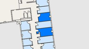 
							Planritning för World Trade Center Göteborg, Mässans gata, 2 privata rum, 26 m²