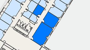 
							Planritning för Convendum Sundbyberg, 3 privata rum, 80 m²