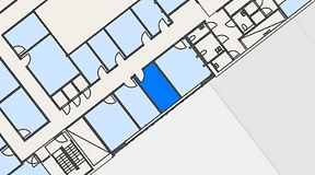 
							Planritning för Convendum Avenyn, 1 privata rum, 12 m²