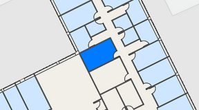 
							Planritning för Regus Rotsunda, 1 privata rum, 17 m²