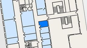 
							Planritning för Spaces Nordenskiöldsgatan, 1 privata rum, 9 m²