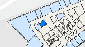 Planritning för United Spaces Helsingborg, 1 privata rum, 7 m²