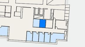 
							Planritning för Mindpark Hyllie Eden, 1 privata rum, 8 m²