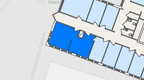 
							Planritning för FASTOFFICE Tuna Torg Vallentuna, 1 privata rum, 35 m²