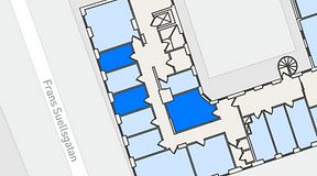 
							Planritning för Regus Adelgatan 21, 3 privata rum, 31 m²