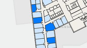 
							Planritning för Regus Rotsunda, 4 privata rum, 71 m²