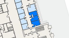 
							Planritning för High Court Börshuset, 3 privata rum, 38 m²