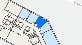 Planritning för DG97 Drottninggatan 97, 1 privata rum, 11 m²