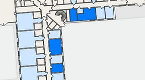 Planritning för Embassy House Lund, 2 privata rum, 28 m²