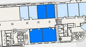 
							Planritning för Convendum Kungsgatan 9, 4 privata rum, 75 m²