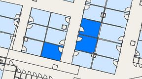 Planritning för Convendum Fleminggatan 18, 3 privata rum, 36 m²