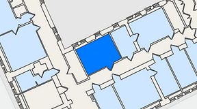 Planritning för 7A Posthuset, Vasagatan 28, 1 privata rum, 28 m²