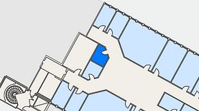 
							Planritning för Växthuset Stensjögatan, 1 privata rum, 6 m²