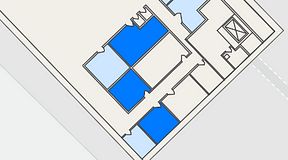 
							Planritning för See you at work, 3 privata rum, 38 m²