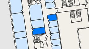 
							Planritning för Spaces Nordenskiöldsgatan, 2 privata rum, 22 m²