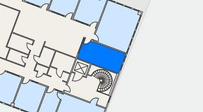 Planritning för Regus Marieholm, 1 privata rum, 18 m²