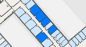 Planritning för Regus Svetsarvägen 15, 5 privata rum, 92 m²